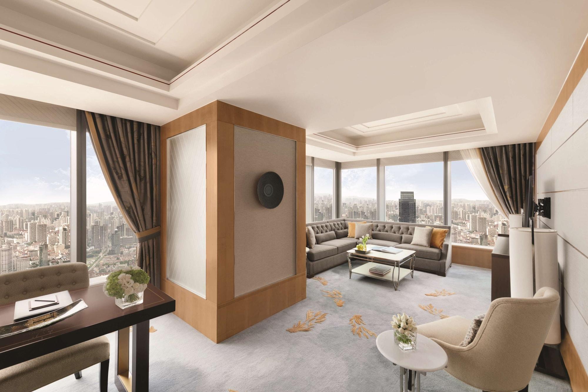 Jing An Shangri-La, Шанхай Экстерьер фото