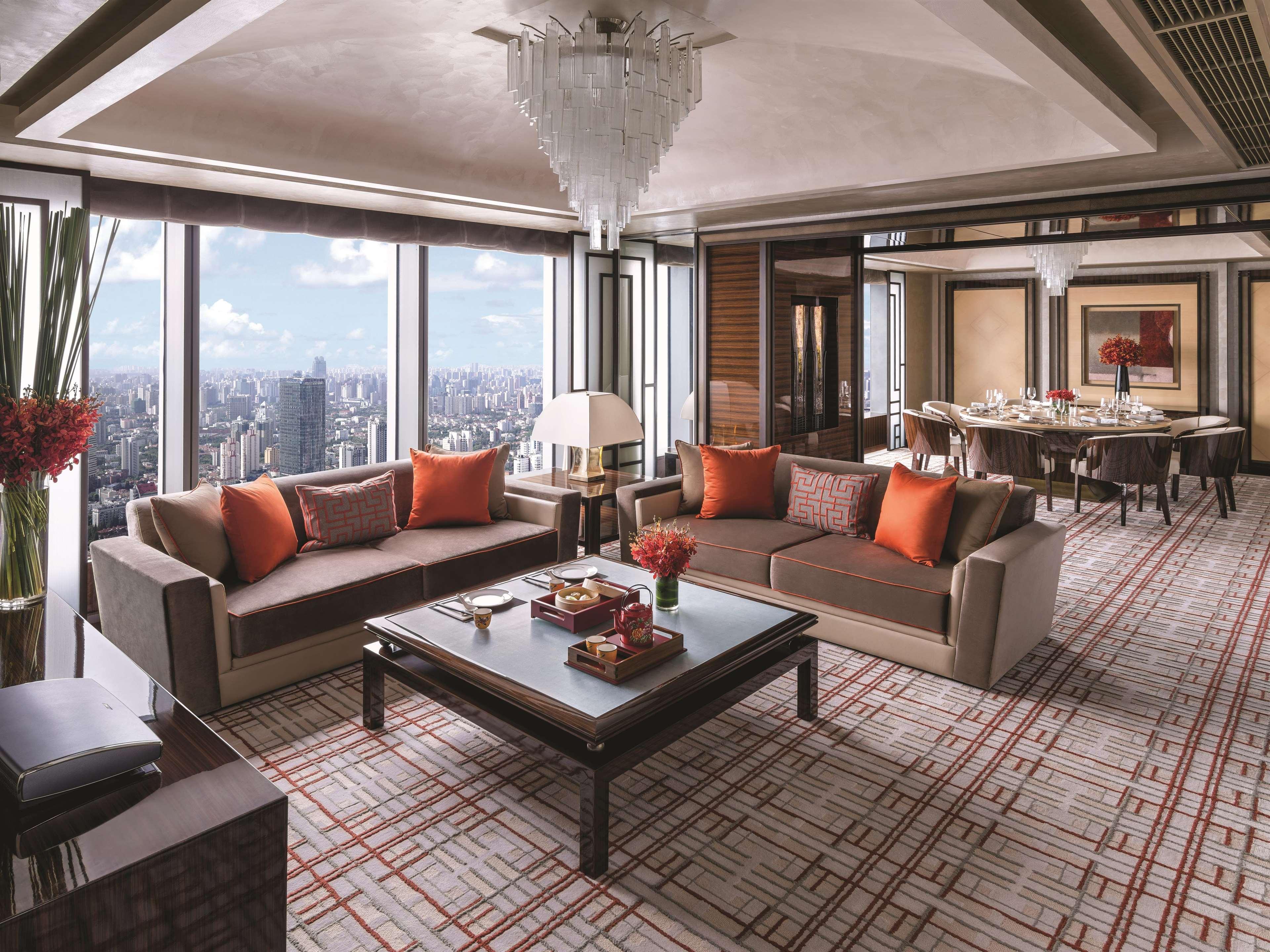 Jing An Shangri-La, Шанхай Экстерьер фото
