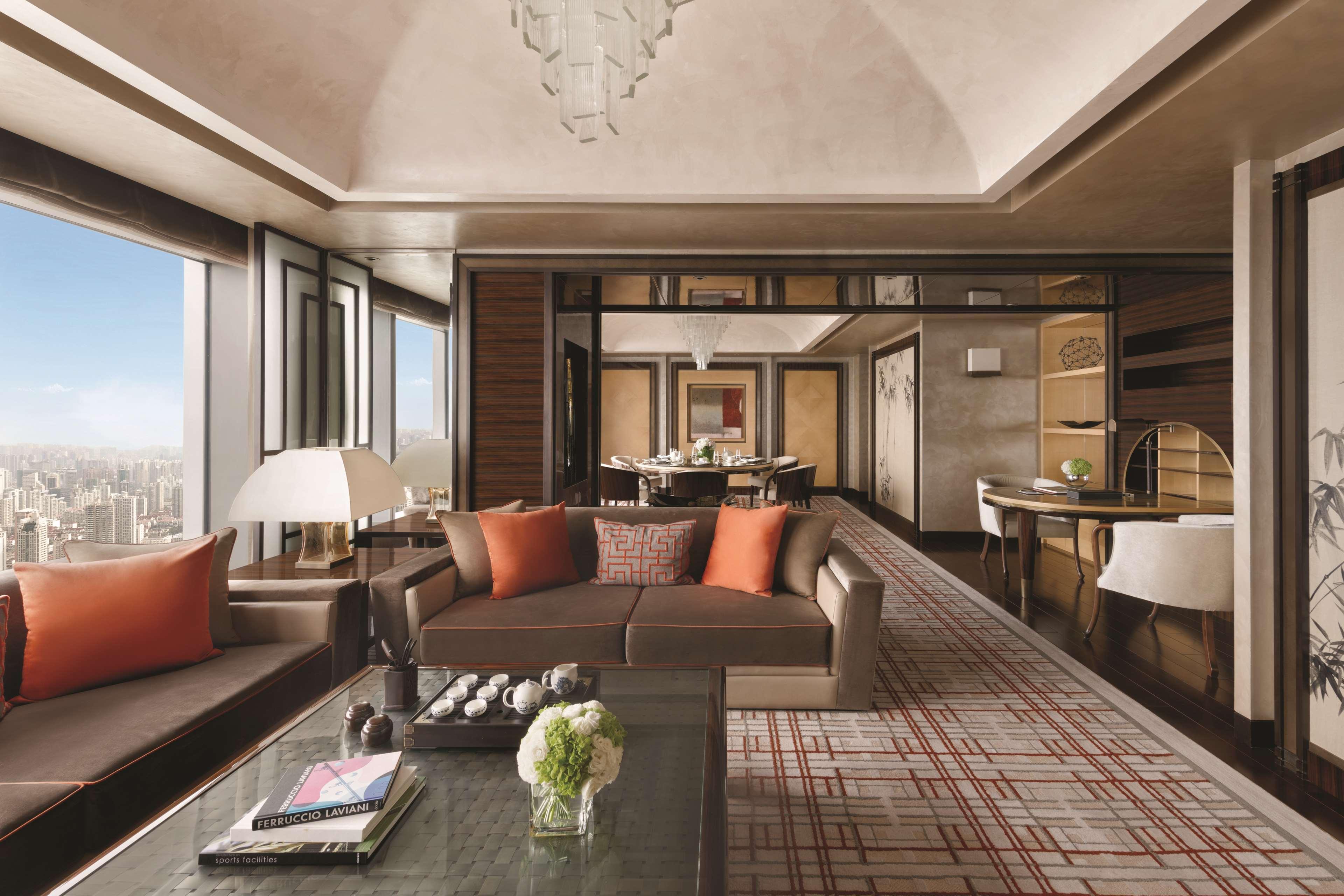 Jing An Shangri-La, Шанхай Экстерьер фото