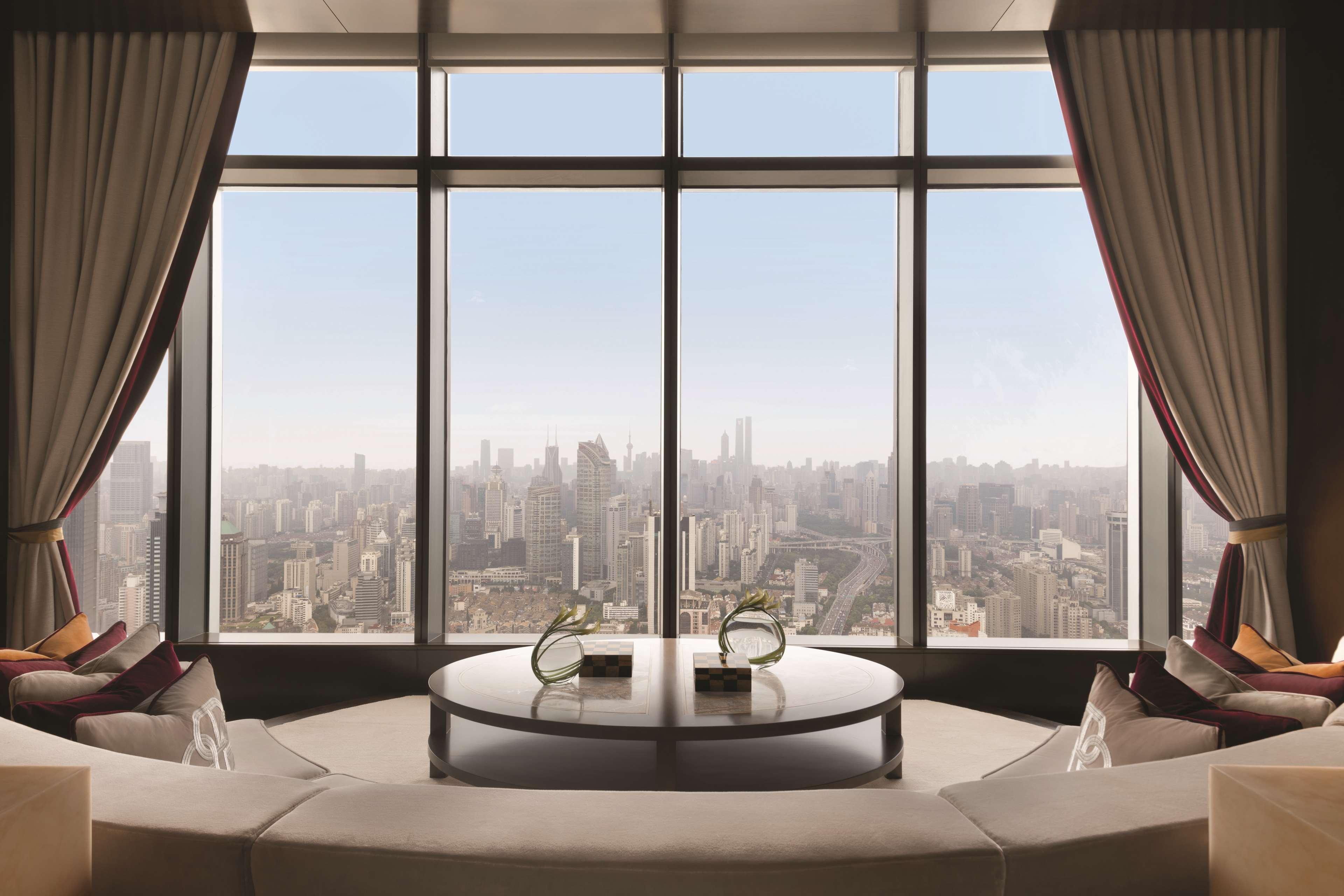 Jing An Shangri-La, Шанхай Экстерьер фото